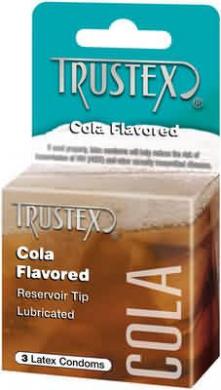 Trustex Flavored Condoms Cola 3 Pack