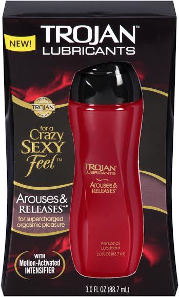 Trojan Arouses & Releases Personal Lubricant 3oz