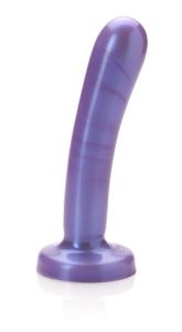Silk Large Silicone Dildo 7 Inch - Purple Haze