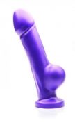 Super Destiny Super Soft Midnight Purple Silicone Dildo