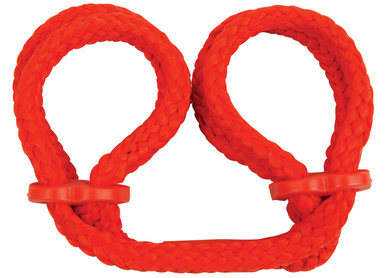 Japanese Silk Love Rope Wrist Cuffs Red