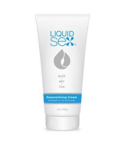 Liquid Sex Desensitizing Cream 2oz Tube