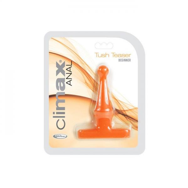 Climax Anal Tush Teaser Beginner Orange Butt Plug