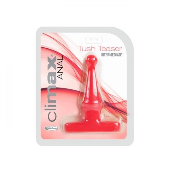 Climax Anal Tush Teaser Intermediate Red Butt Plug