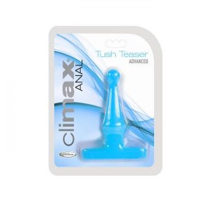 Climax Anal Tush Teaser Advanced Blue Butt Plug