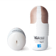 Vulcan + Vibration Love Skin Masturbator Wet Vagina
