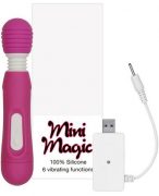 Mini Magic Silicone Rechargeable - Pink