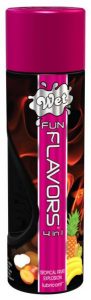 Wet Fun Flavors 4-in-1 Tropical Fruit Explosion 10.7oz Lubricant