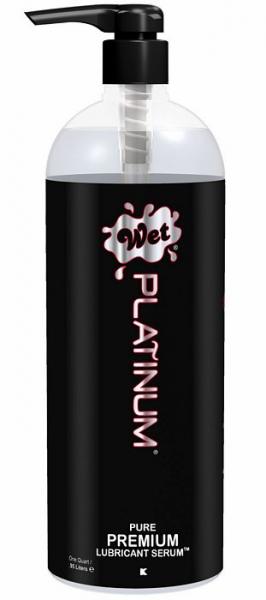 Wet Platinum Silicone Lubricant Quart