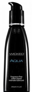 Wicked Aqua Fragrance Free Lubricant 8.5oz
