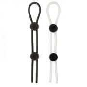 Pro Sensual XL Pro Rings Black & Clear 2 Pack
