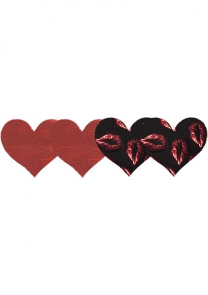 Pure Passion Hearts Pasties 2 Pack