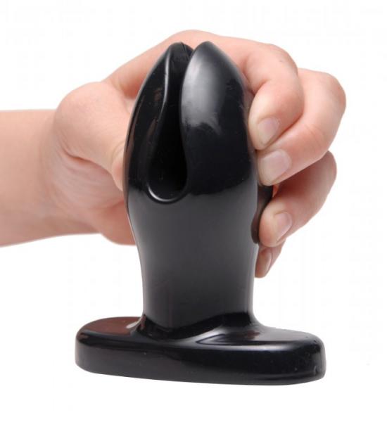 Ass Anchor Flared Anal Plug Black Bulk