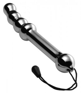 Chrome Dipped Glass Pleasure Probe Bulk