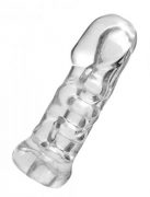 Cock Holster Girth Enhancing Penetration Device Clear