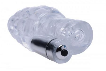 Palm-Tec Grenade Stroker With Bullet Sleeve Clear