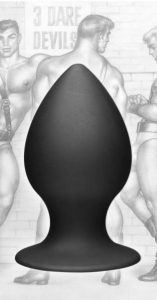 Tom Of Finland Anal Plug Large Silicone Black